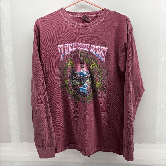 The String Cheese Incident Concert Tour Shirt Mountains Flowing Stream Medium - Picture 1 of 5